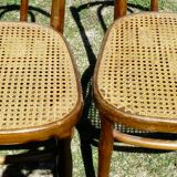 Pair of bistrots chairs J&J Khon