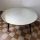 Table basse tripode miroir années 60