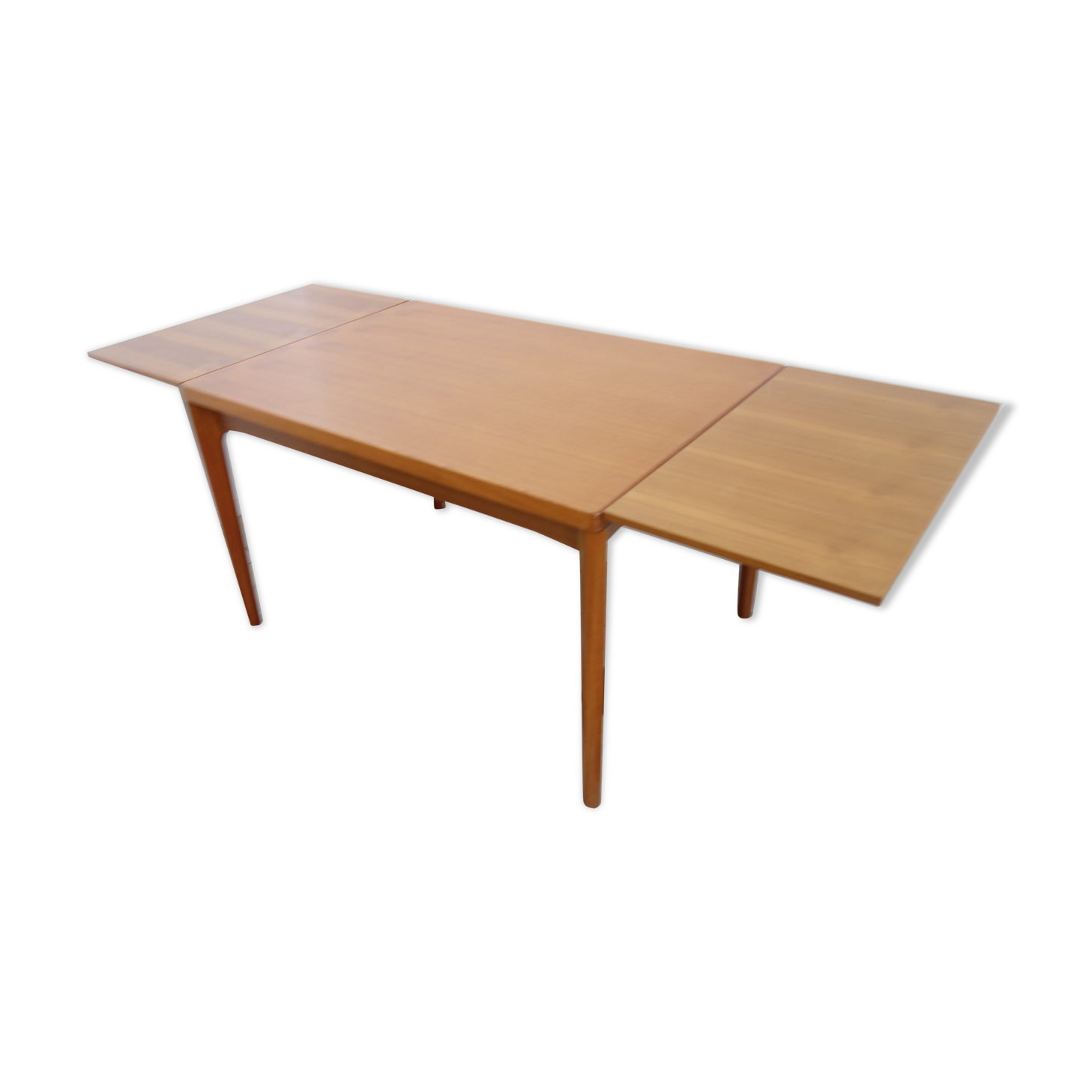 Danish teak dining table by Henning Kjaernulf 1960s