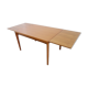 Danish teak dining table by Henning Kjaernulf 1960s