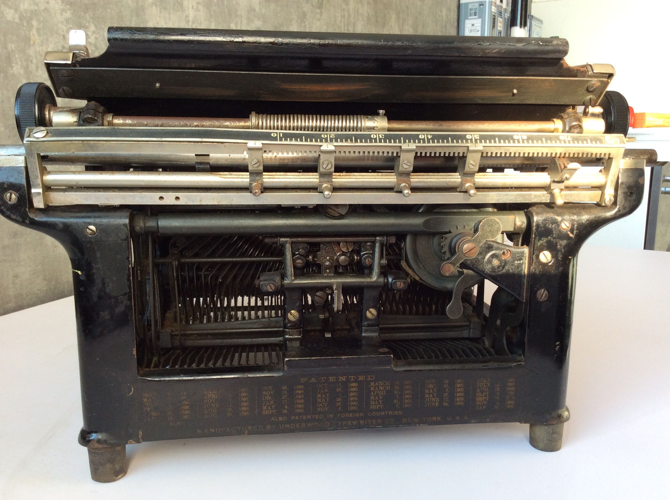 Old Underwood Typewriter