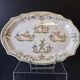 Superb vegetable dish/soup tureen in ceramic and its serving platter in very good condition.