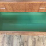 Scandinavian teak and metal sideboard