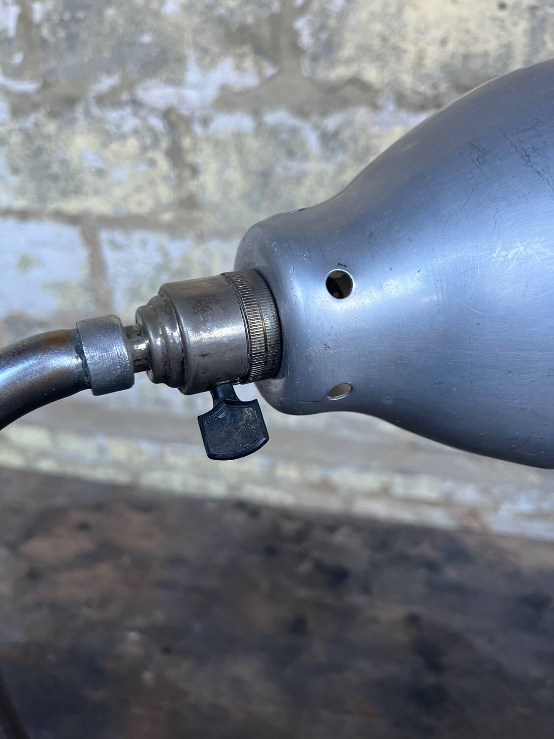 Industrial lamp from the 60s by KIE KLAIR