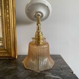 Wall lamp with vintage tulip