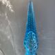 Carafe italienne vintage en verre d'Empoli