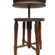 Pleyel piano stool from 1853 round leather seat