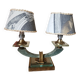 Art Deco desk lamp in the style of Adnet
