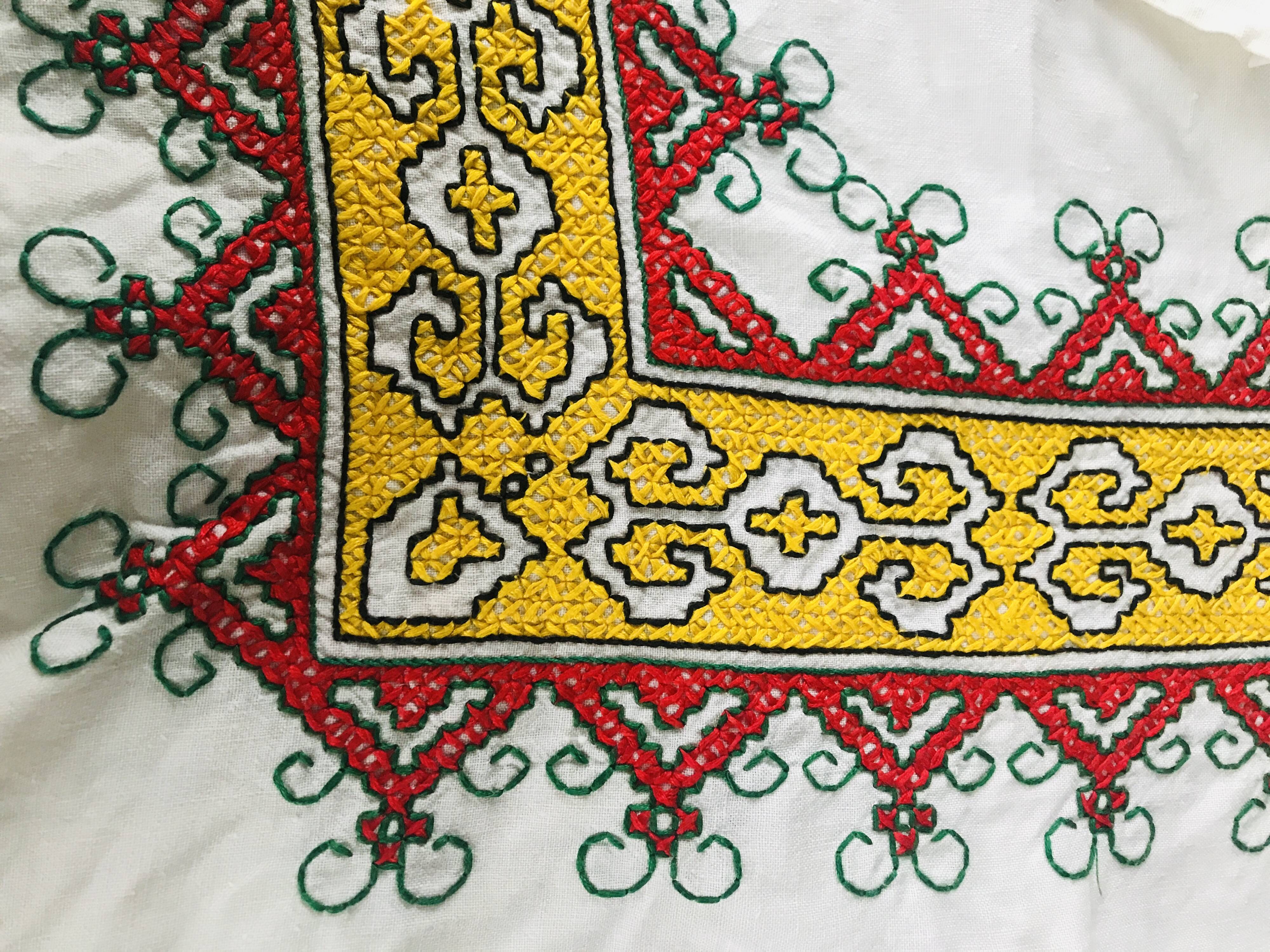 Nappe et serviettes broderies Ukraine