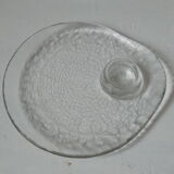 Pukeberg Blown Glass Scandinavian Cockroach Plates