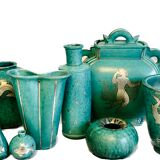 Vase Gustavsberg argenta wilhelm kage