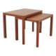 En ensemble de tables gigognes danoises par Kai Kristiansen pour Vildbjerg Møbelfabrik,