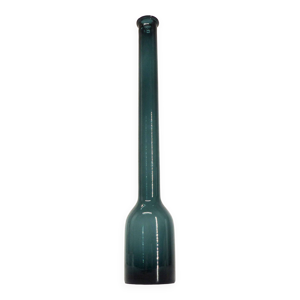 Vase bouteille en verre