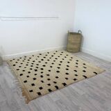 Handcrafted Moroccan Berber carpet 161 x 156 CM