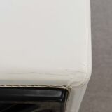 Throw Away sofa by Willie Landels for Zanotta 1965 in white vinyl