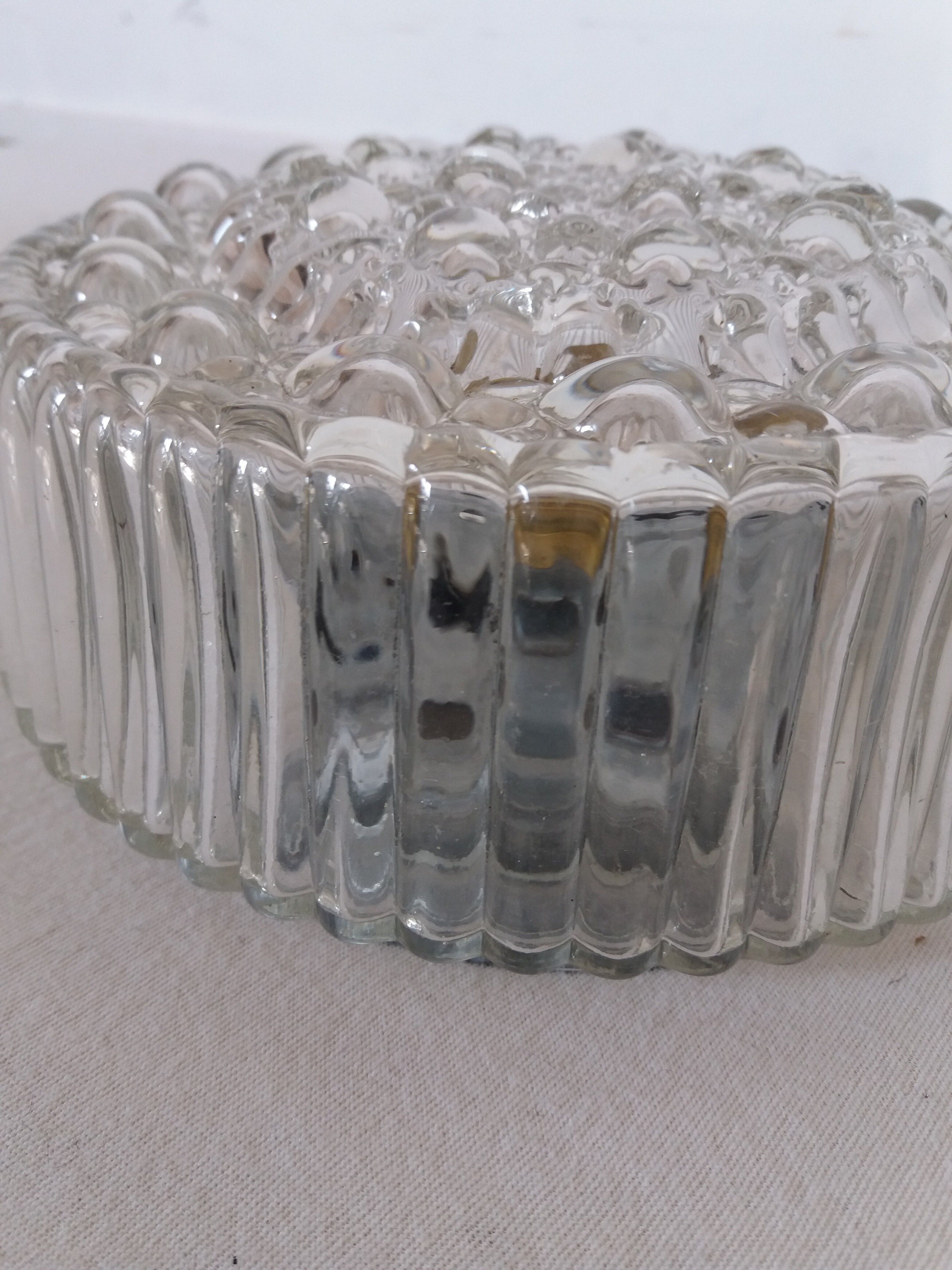 Vintage glass ceiling light