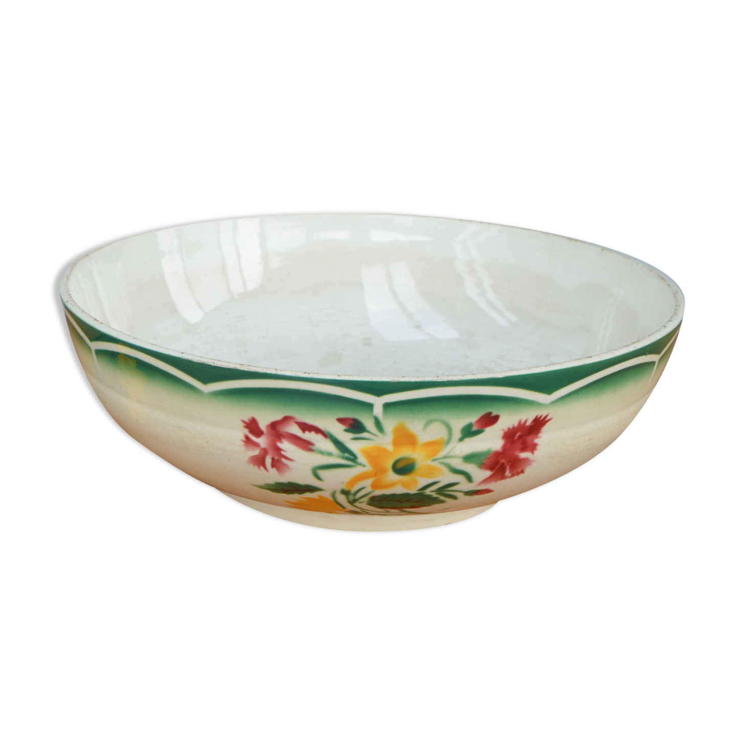 Salad bowl Digoin and Sarreguemine, Esper collection