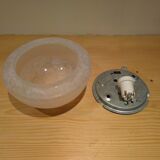 Speckled glass ceiling