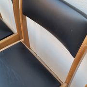 Série de 4 chaises scandinave vintage 1950