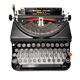 Typewriter Remington model 5T black usa revised ribbon new