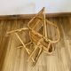 Fauteuil cubique en rotin