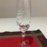 5 crystal champagne flutes