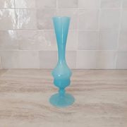 Soliflore / Vase in blue opaline glass, Florentine art