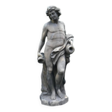 Reconstituted stone garden statue