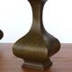 Chinoiserie brass table lamps, 1950s, set of 2