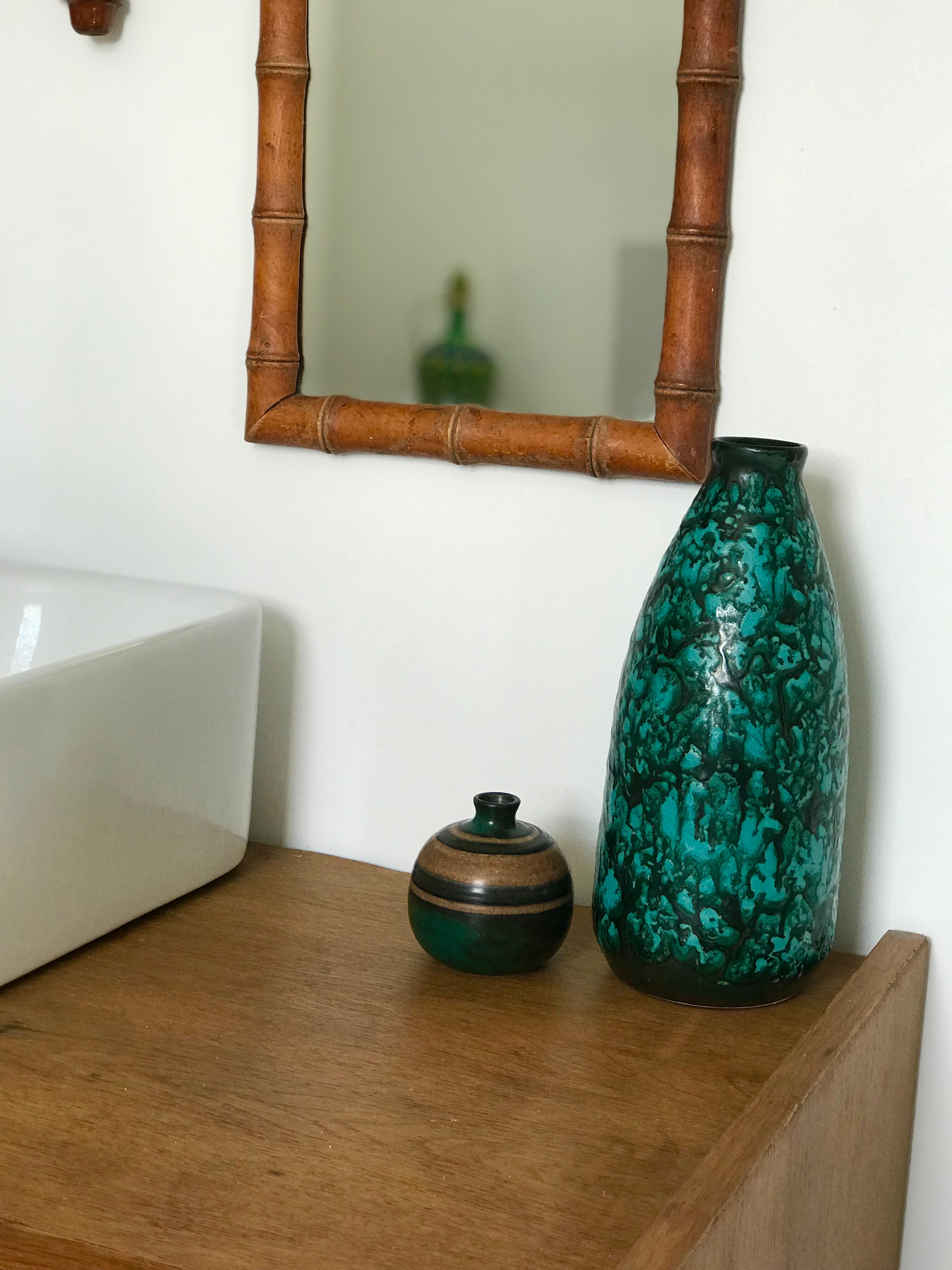 Vase en céramique vintage