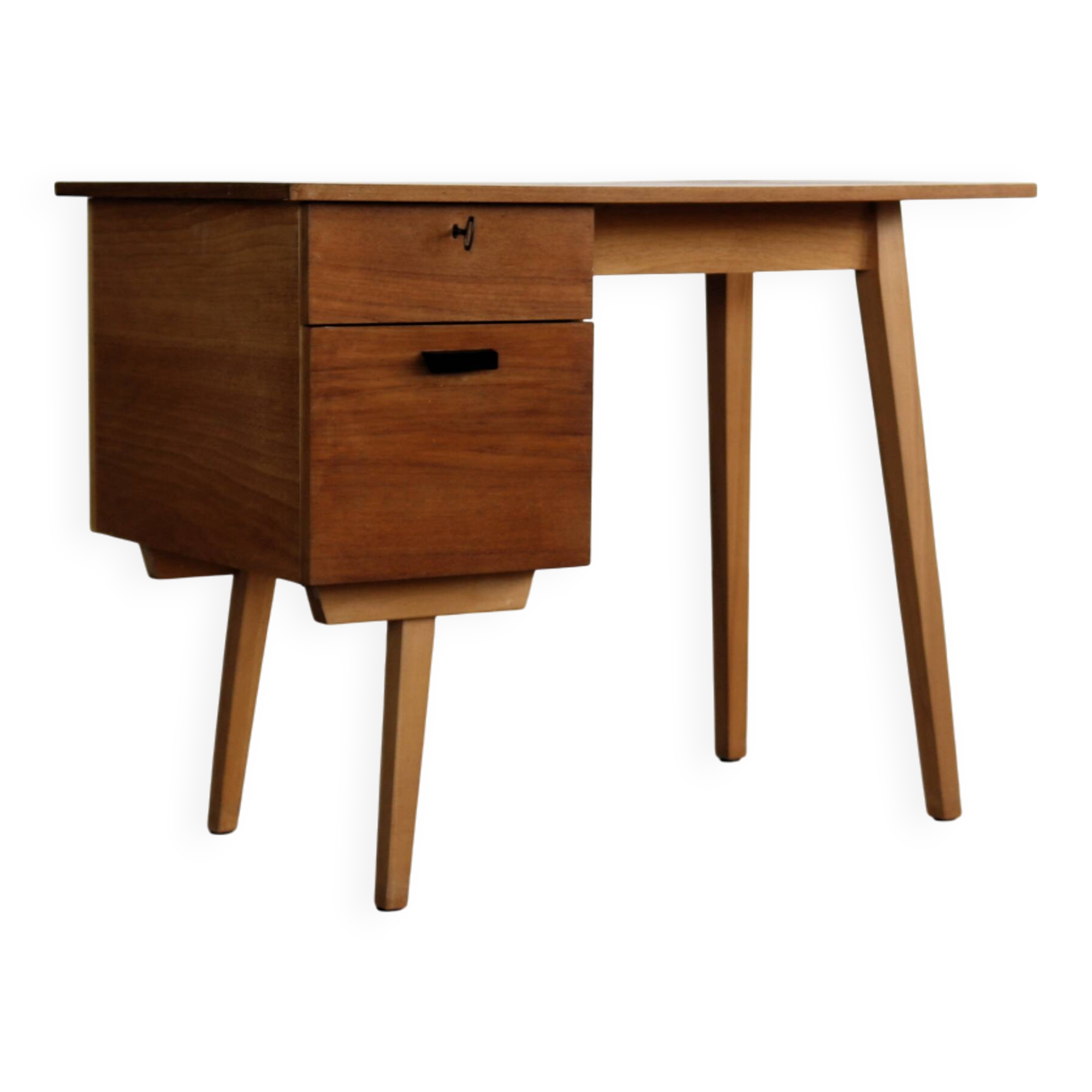 vintage desk | desk | teak | 1960s  period | 1960s
