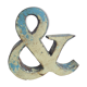 Ancient iron letter