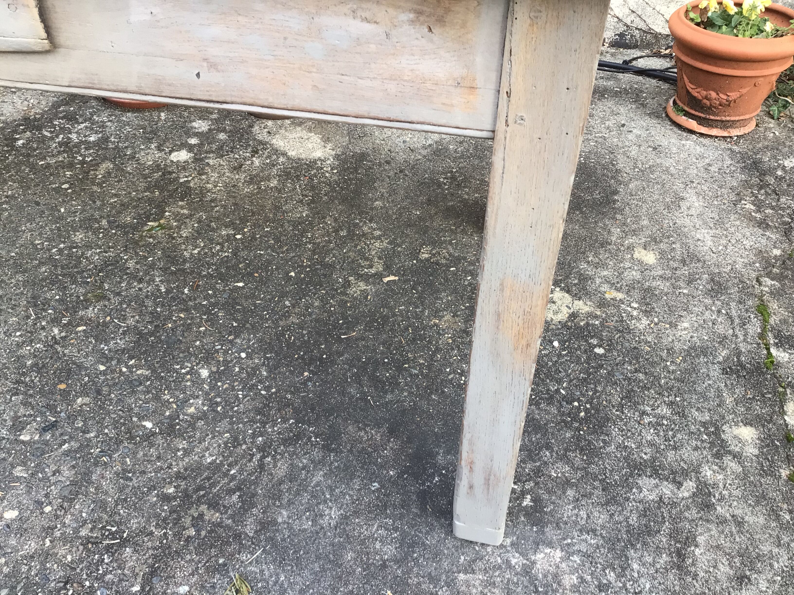 Oak farmhouse table 1m94