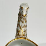 KPM Berlin porcelain sauce boat with tray | Early 19th century