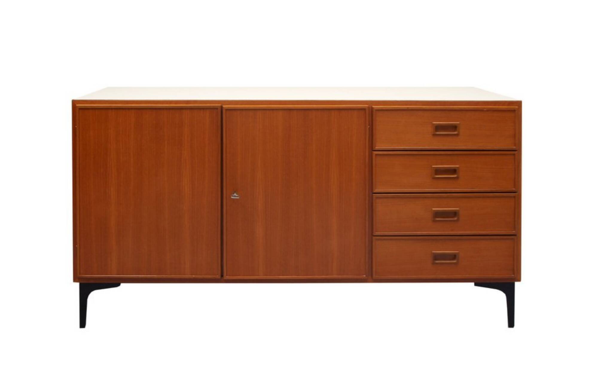 1960s sideboard in teak and formica