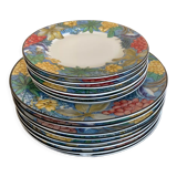 Flat plates and dessert
