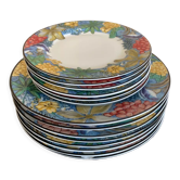 Flat plates and dessert
