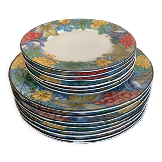 Flat plates and dessert