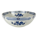 Saladier Terre de Fer KG Lunéville, modele "Jane", bleu, 1890-1915