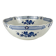 Saladier Terre de Fer KG Lunéville, modele "Jane", bleu, 1890-1915