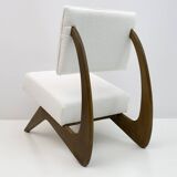 Pair of Adrian Pearsall Midcentury Walnut Lounge Chairs for Craft Associate