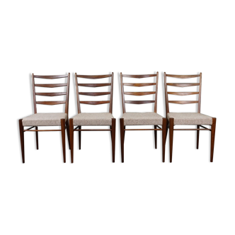 Ensemble de 4 chaises de salle à manger Pastoe, Cees Braakman