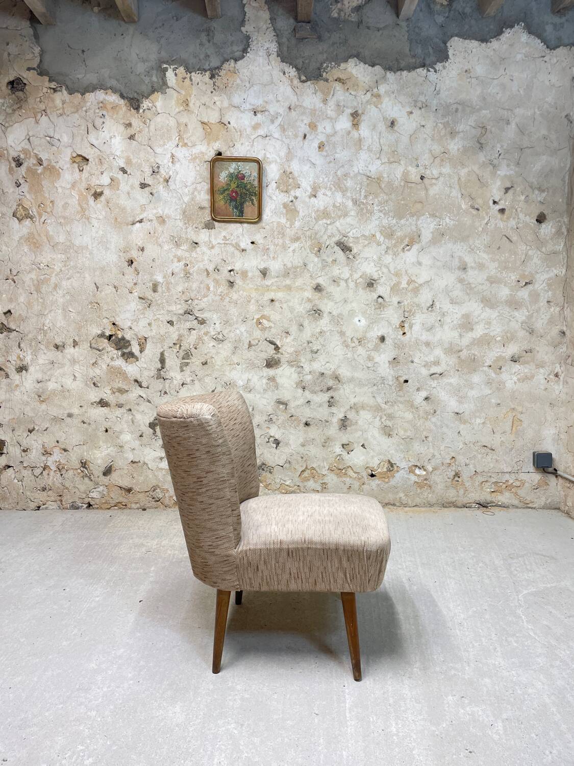 2 cocktail armchairs