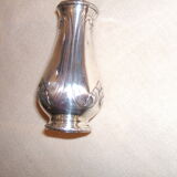 Small solid silver vase