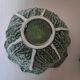 Important cabbage soup tureen and its vintage earthenware dish.