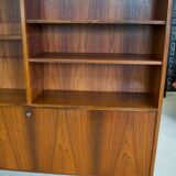 Rosewood Standing Bookcase/Bar Cabinet From Viby Møbelfabrik