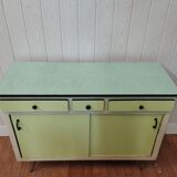 vintage formica sideboard sliding doors