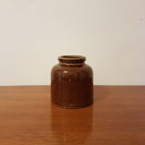 Sandstone mustard pot