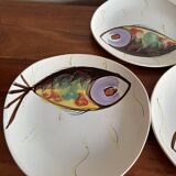 3 Pornic fish plates