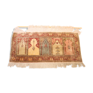 Istanbul Silk Carpet Signed